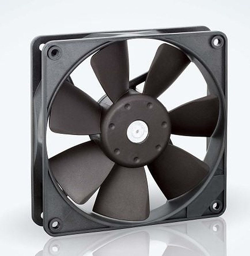 ebm-papst 4400 F Series Axial Fan, 24V dc, 170 m³/h, 5 W, IP20 119 mm 119mm 25 mm