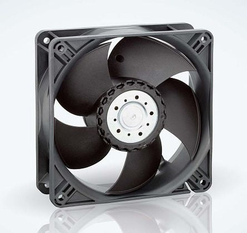 ebm-papst 4400 Series Axial Fan, 24V dc, 168 m³/h, 3.2 W, 133 mA Max, IP20 119 mm 119mm 38 mm
