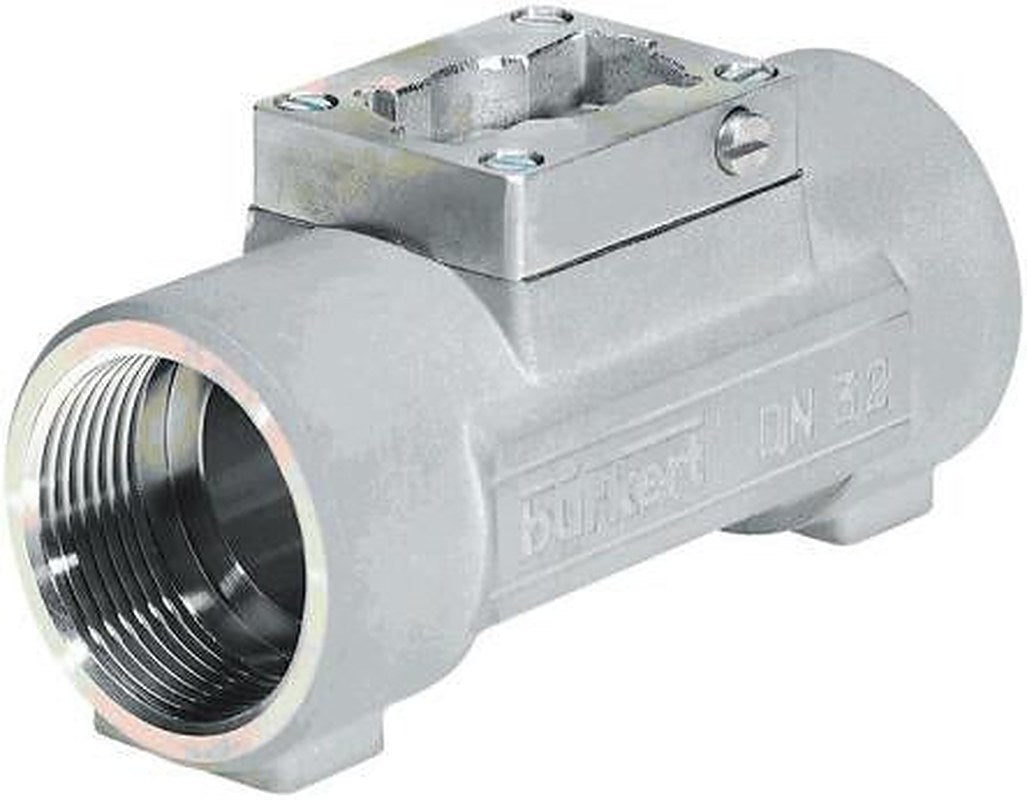 Burkert Plastic Pipe Fitting, Straight 1 in G 1 in Threaded