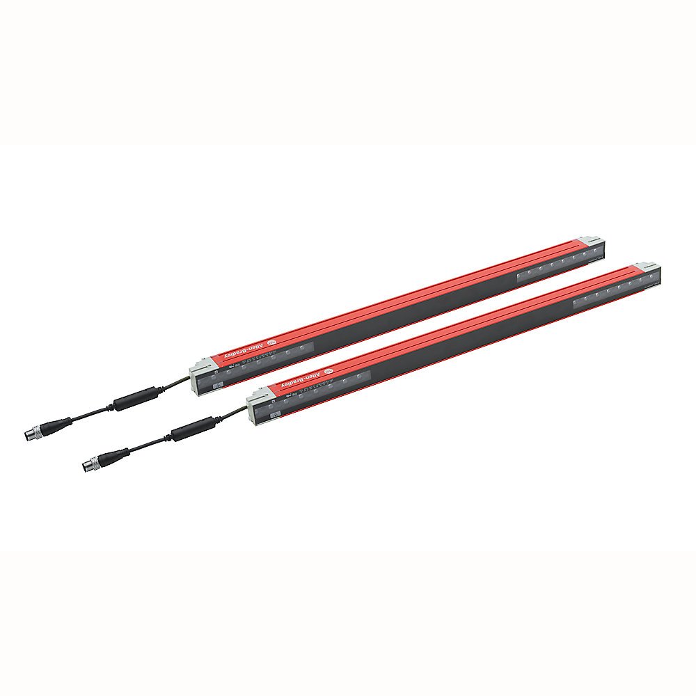 GuardShield Perimeter Access Control (PAC), 2, Yes, 600 mm (23.64 in.), 500, IP65, Micro style quick-disconnect M12 (Tx: 4 or 5-pin, Rx: 8-pin)