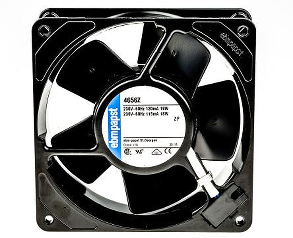 ebm-papst 4000 Z Series Axial Fan, 230V ac, 160 m³/h, 19 W, IP20 119 mm, 119mm, 38 mm