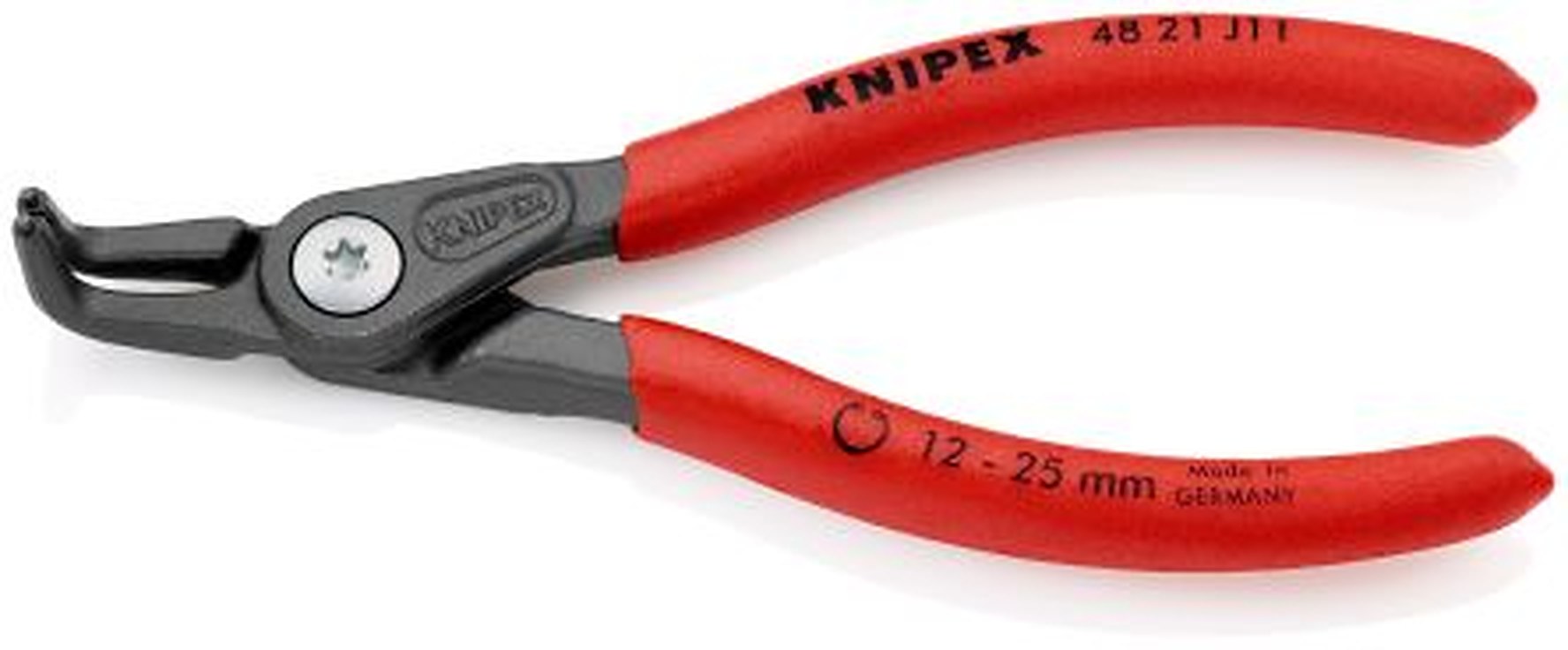 Knipex 1-Piece Circlip Plier, 130mm Overall External ESD Safe