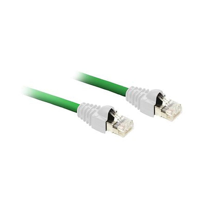 Schneider Electric RJ45, 40 m Ethernet Cable, Green Thermoplastic Elastomer Sheath