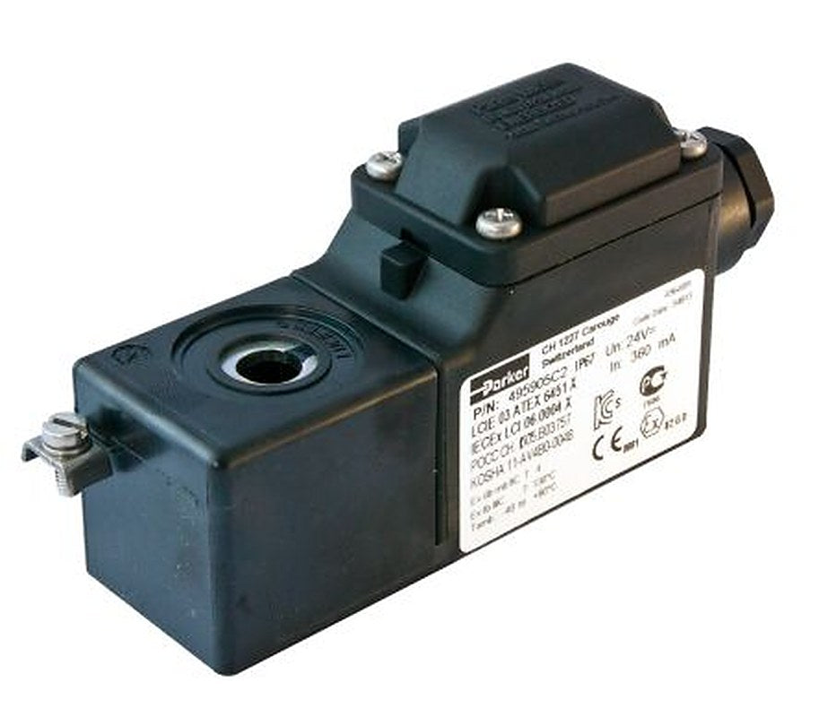 Parker Solenoid Valve Coil for use with Fluid Control Solenoid Valves