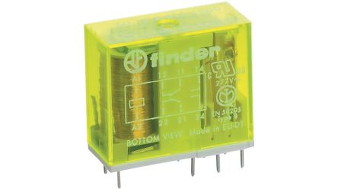 Finder 50, 12V Safety Relay, 2 Safety Contacts