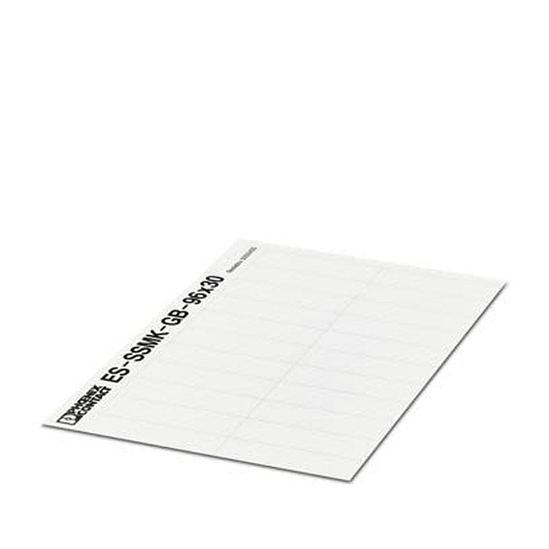 Phoenix Contact, AP-ES Cardboard Insert Strip for use with CMS-P1 Plotter