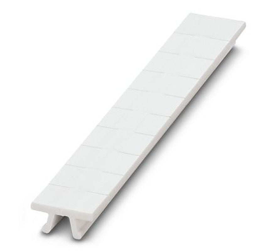 Phoenix Contact, ZB 7.62/WH-100:UNBEDRUCKT Polyamide Zack Strip for use with Terminal Block