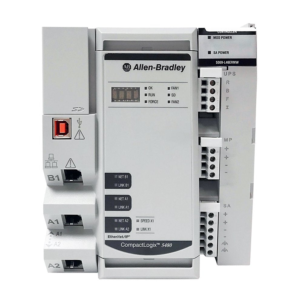 CompactLogix 5480 controller fan replacement kit. Includes 1 upper and 1 lower fan assembly