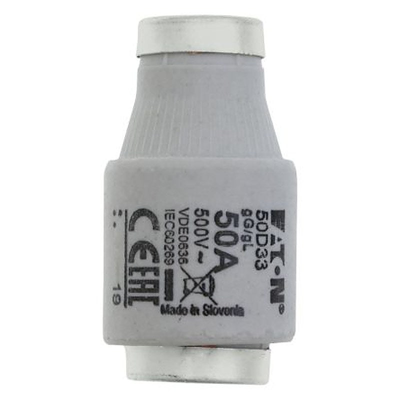 Eaton 50A D3 Bottle Fuse, 500V