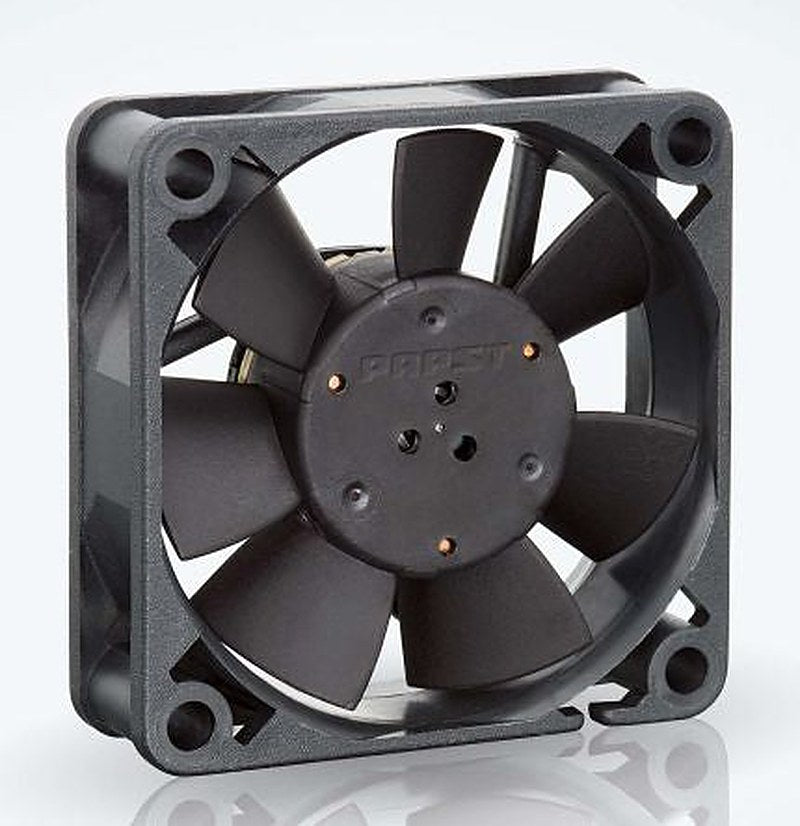 ebm-papst 500 F Series Axial Fan, 12V dc, 20 m³/h, 1 W, 80 mA Max, IP20 50 mm 50mm 15 mm
