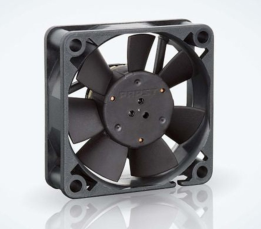 ebm-papst 500 F Series Axial Fan, 24V dc, 20 m³/h, 900 mW, 38 mA Max, IP20 50 mm 50mm 15 mm