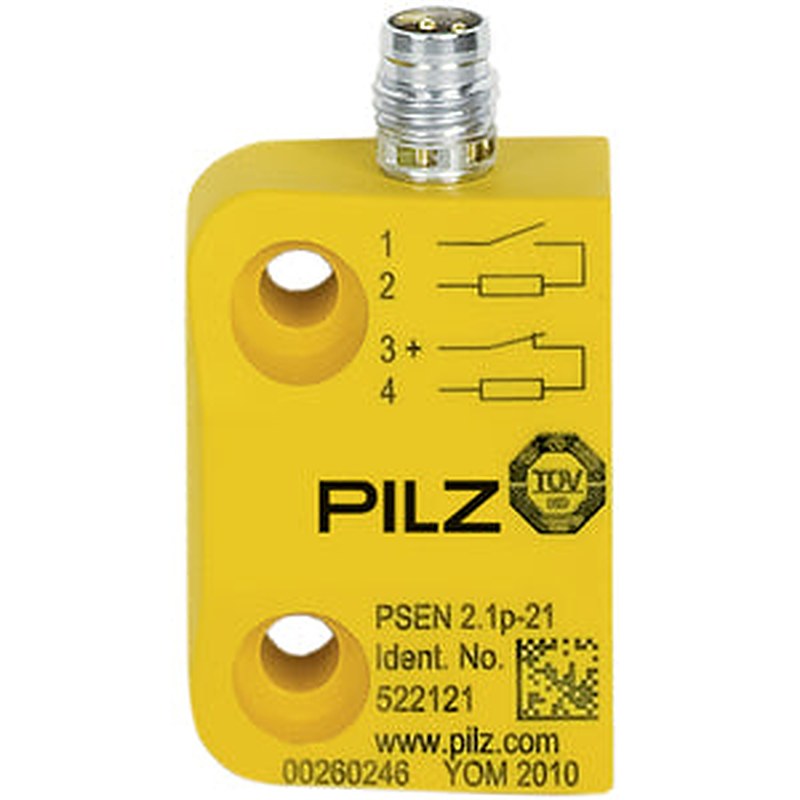 Pilz 522121 - PSEN 2.1p-21/8mm/LED/1switch