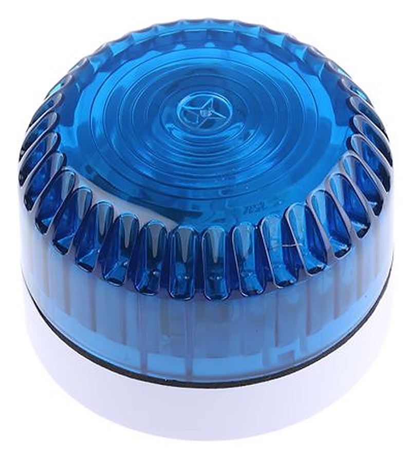 Eaton Solex Series Blue Flashing Beacon 60V dc, Xenon Bulb Surface, IP65, IP21