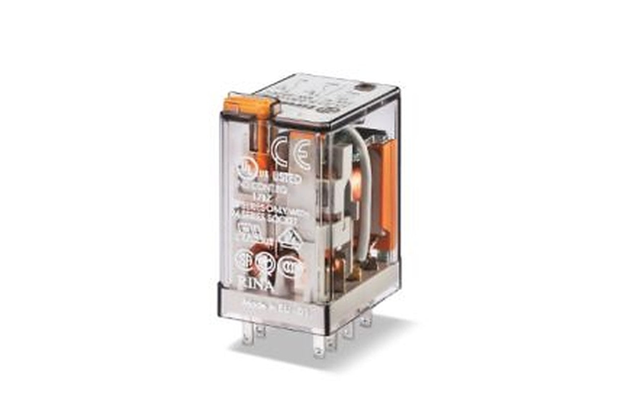 Finder Plug-in Power Relay, 24V dc Coil, 10A Switching Current