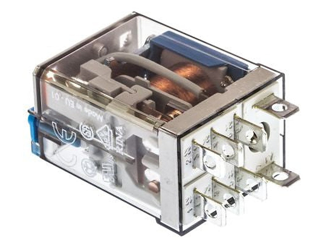 Finder Power Relay, 24V dc Coil, 12A Switching Current, DPDT