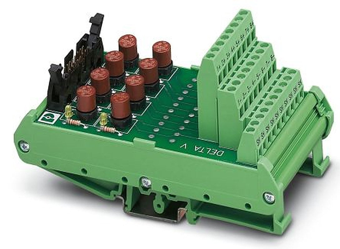 Phoenix Contact FLKM-2KS50/AAR145/YCS Series Interface Module, 24AWG Wire, 0.1A
