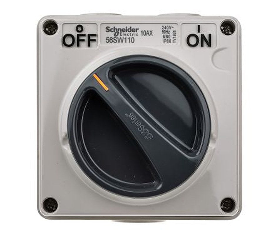 Schneider Electric 1-Pole Surface Mount Isolator Switch -, IP66