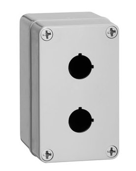 598 (22.5 mm) Definite-Purpose Enclosure, 130 mm x 80 mm x 85 mm (5.12 in. x 3.15 in. x 3.35 in.) , Gray