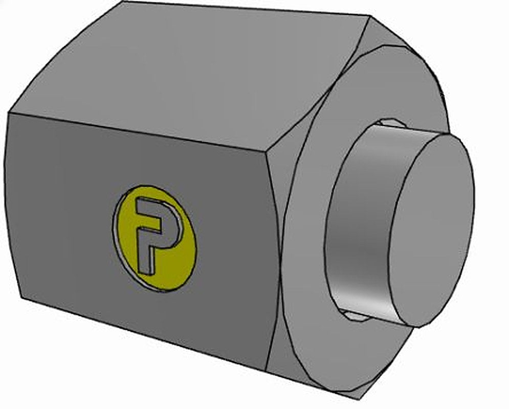 Parker End Cap 8 mm OD x 20mm