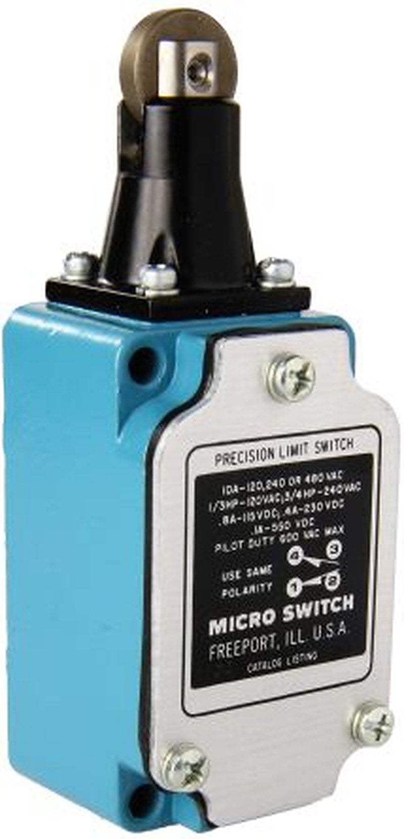 Honeywell LS Series Roller Plunger Limit Switch, SPDT, IP67, Die Cast Zinc Housing, 240V, 10A
