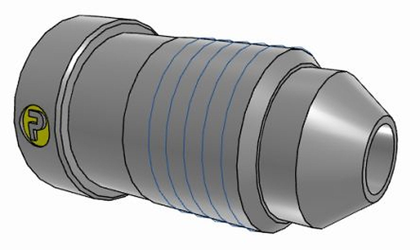 Parker 6-4TRTXS Hydraulic Fitting Male, 37 °, Steel, 0.56 in Hose ID