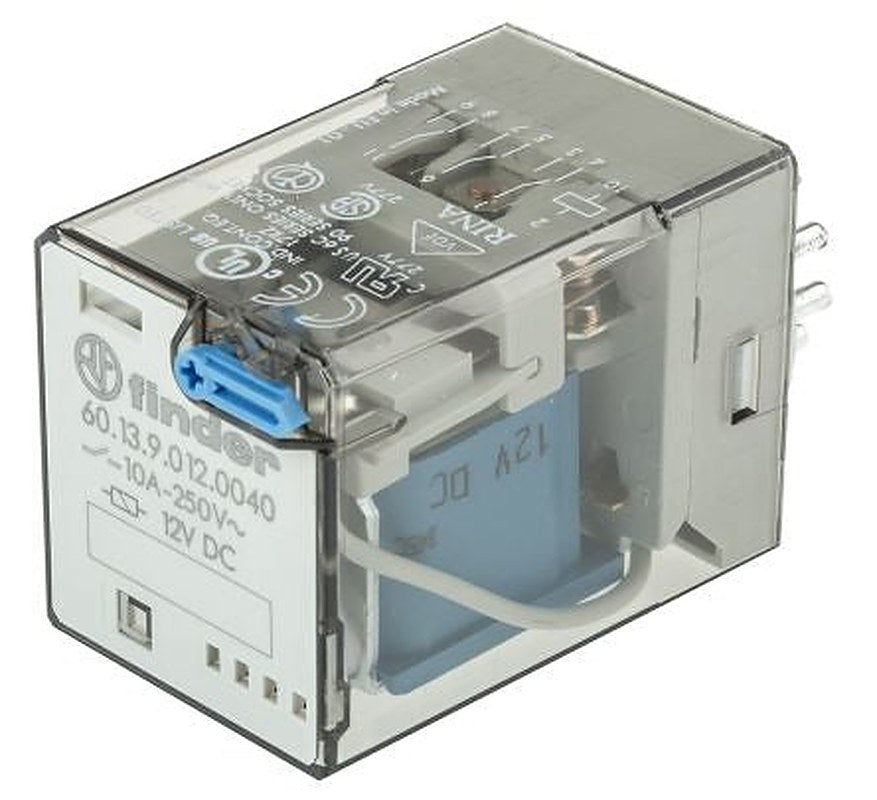 Finder Power Relay, 12V dc Coil, 10A Switching Current, 3PDT