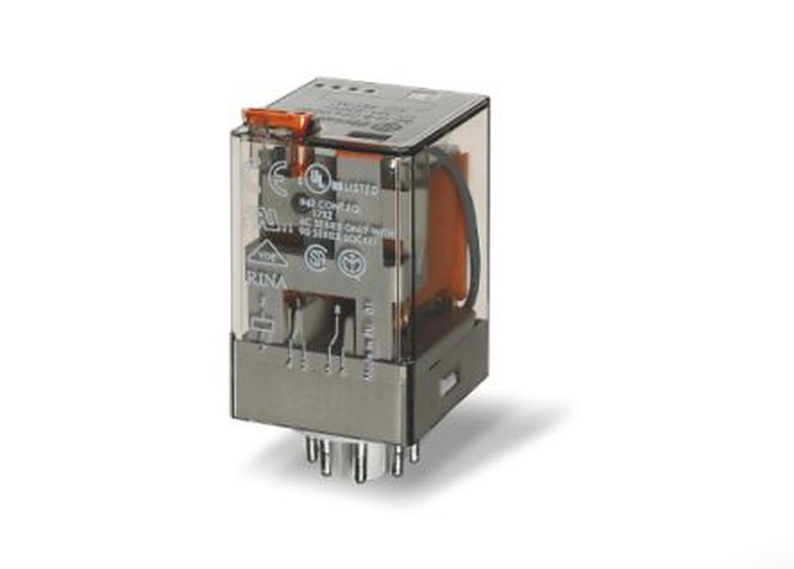 Finder Plug-in Relay, 24V dc Coil, 10A Switching Current
