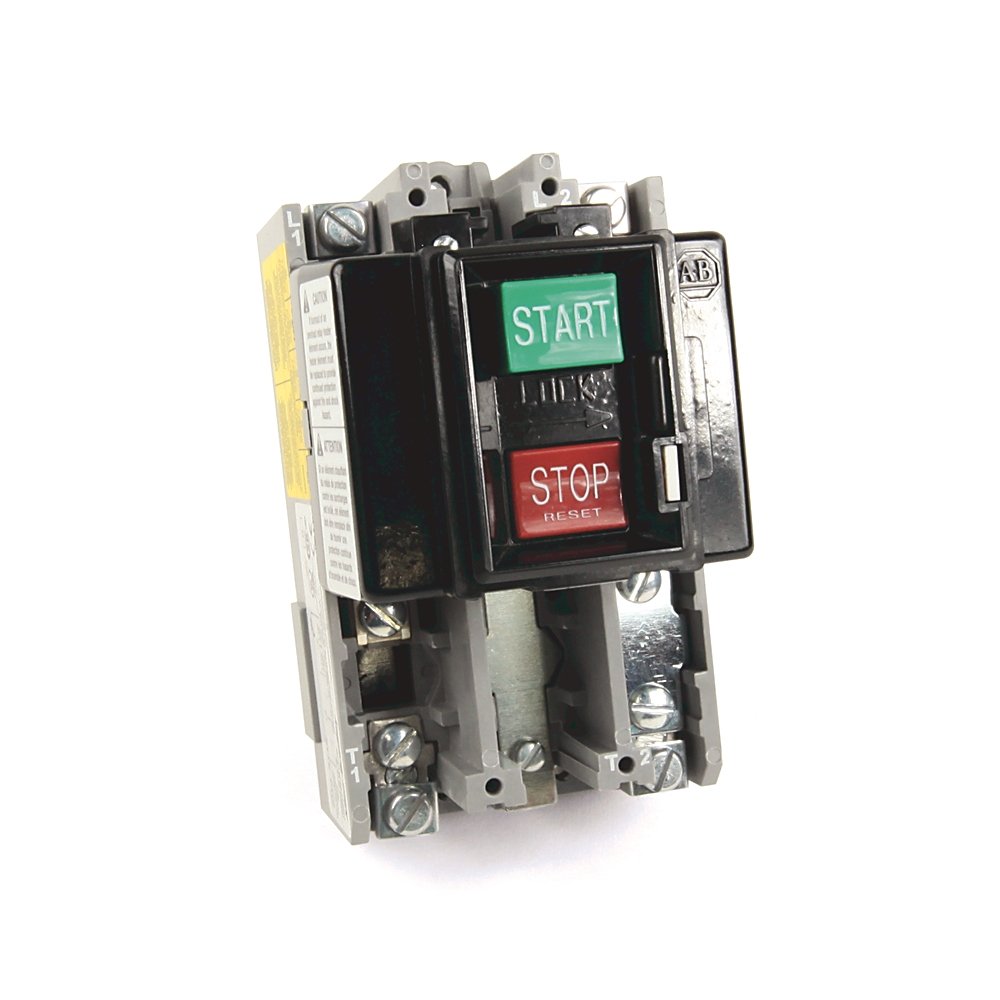 Manual Starting Switch, Push Button, 3 Phase, NEMA 0, Open Type Without Enclosure