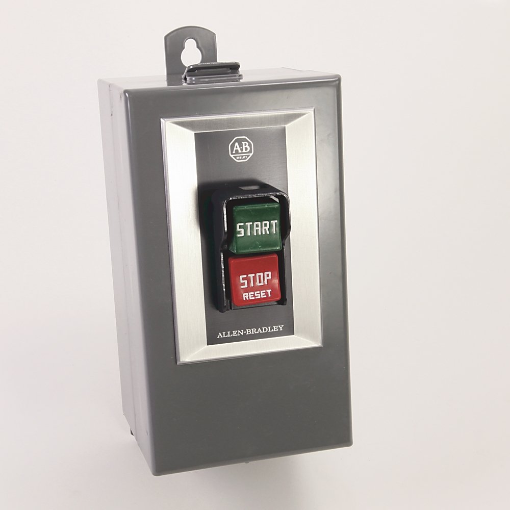 Manual Starting Switch, Push Button, 3 Phase, NEMA 1, NEMA Type 12 - IP54