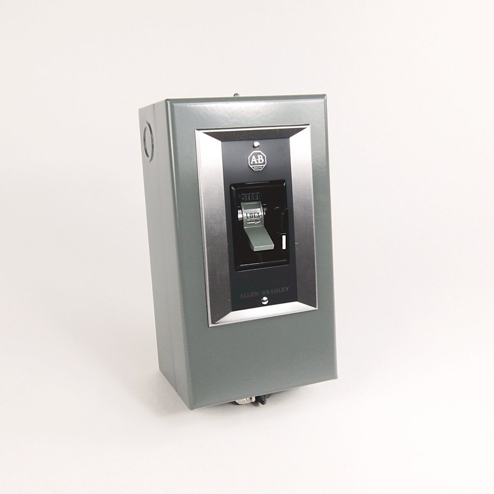 Manual Starting Switch, Toggle Lever, 1 Phase, NEMA 0, NEMA Type 1 General Purpose Enclosure, Surface Mounting