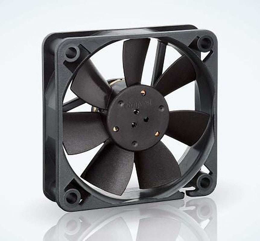 ebm-papst 600 F Series Axial Fan, 24V dc, 29 m³/h, 1.1 W, 45 mA Max, IP20 60 mm 60mm 15 mm