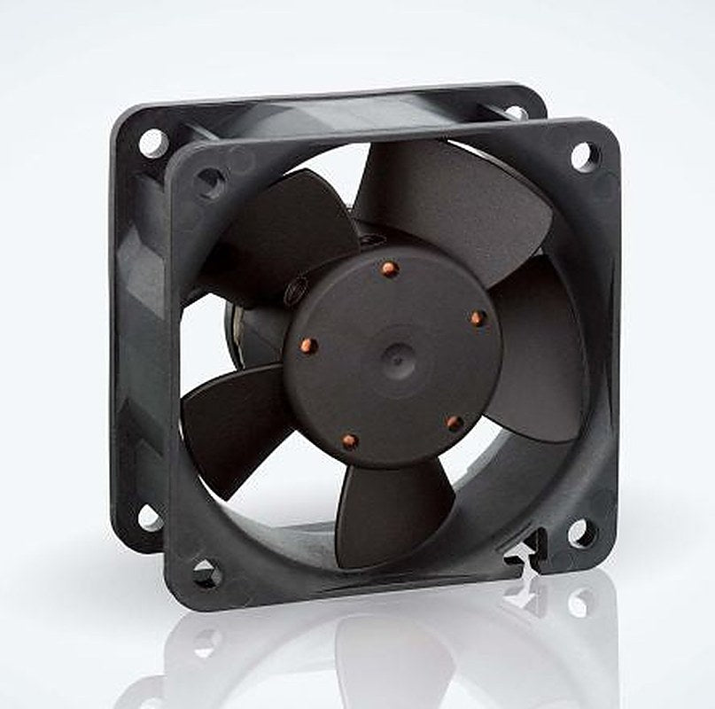 ebm-papst 600 N Series Axial Fan, 24V dc, 56 m³/h, 3 W, IP20 60 mm 25.4mm 25.4 mm