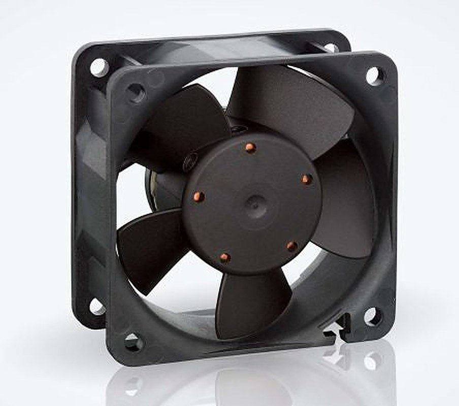 ebm-papst 600 N Series Axial Fan, 24V dc, 43 m³/h, 2.1 W, 87 mA Max, IP68 60 mm 60mm 25.4 mm