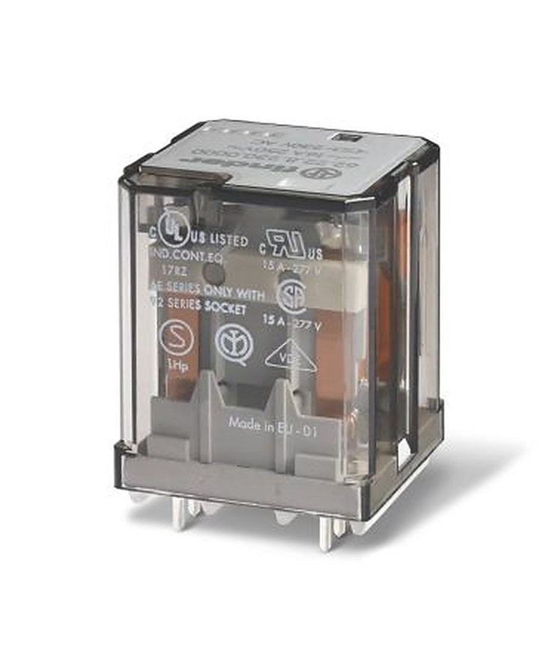 Finder Flange Power Relay, 24V dc Coil, 16A Switching Current, 3PDT
