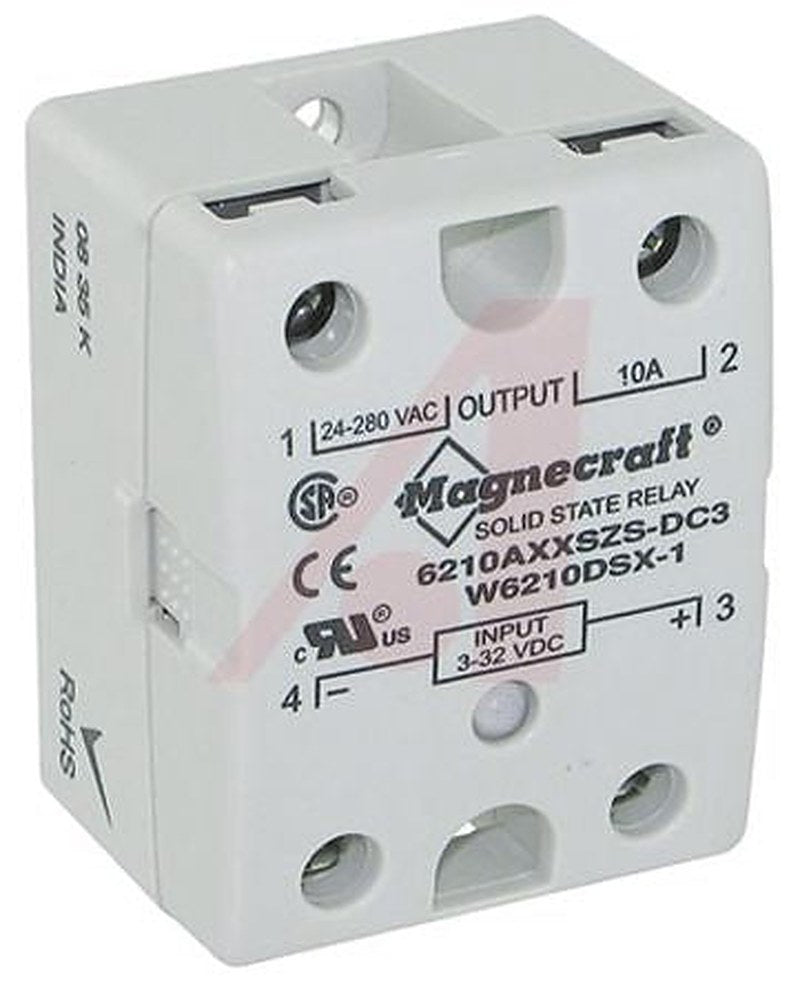 Schneider Electric Solid State Relay, 10 A Load, Panel Mount, 280 V ac Load, 32V dc Control