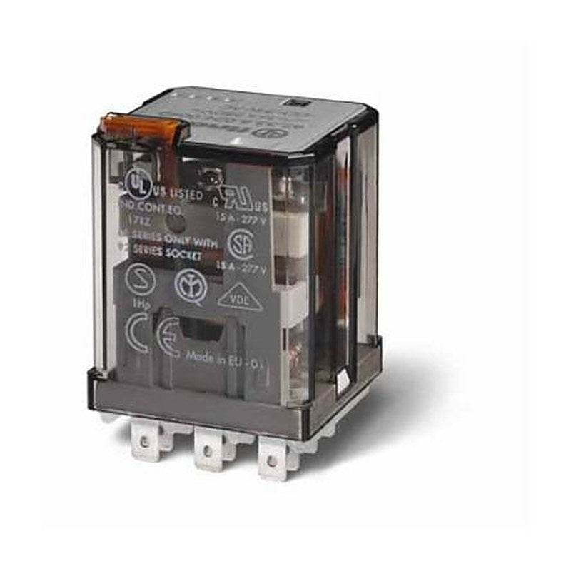 Finder Relay, 120V ac Coil, 16A Switching Current, 3PDT