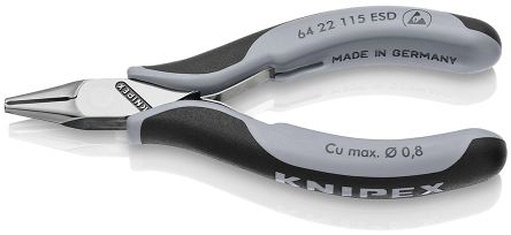 Knipex Knipex Small Bevel ESD Safe Tip Cutter