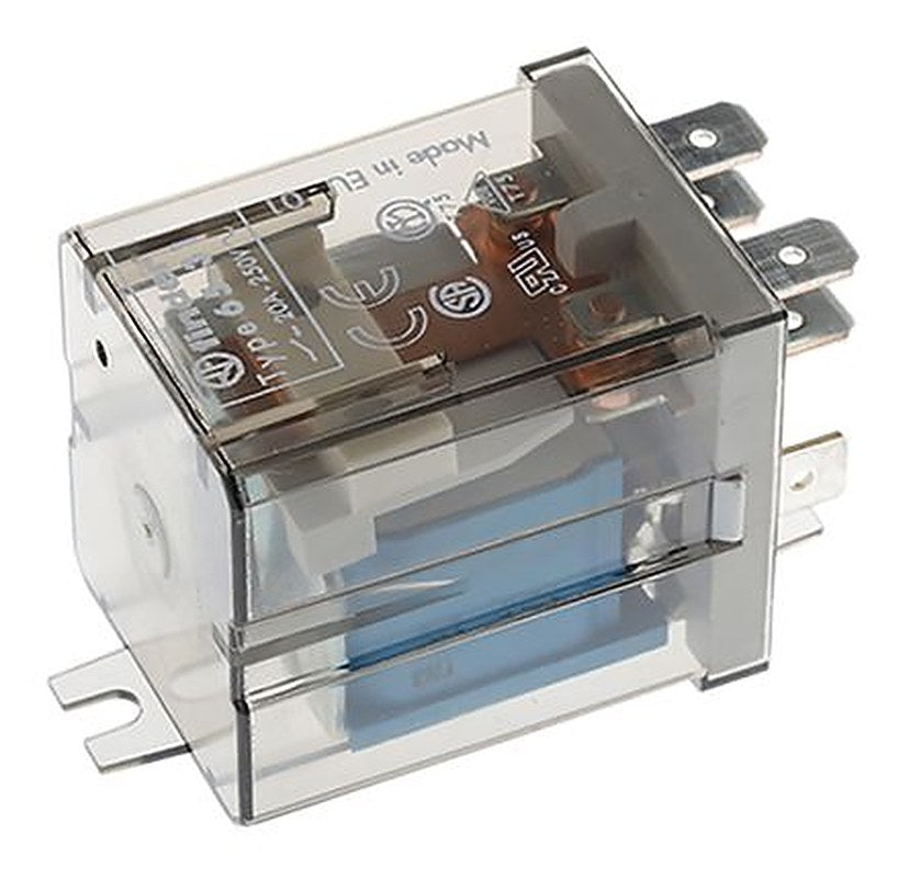 Finder 65 Series Series Power Relay, Flange Mount