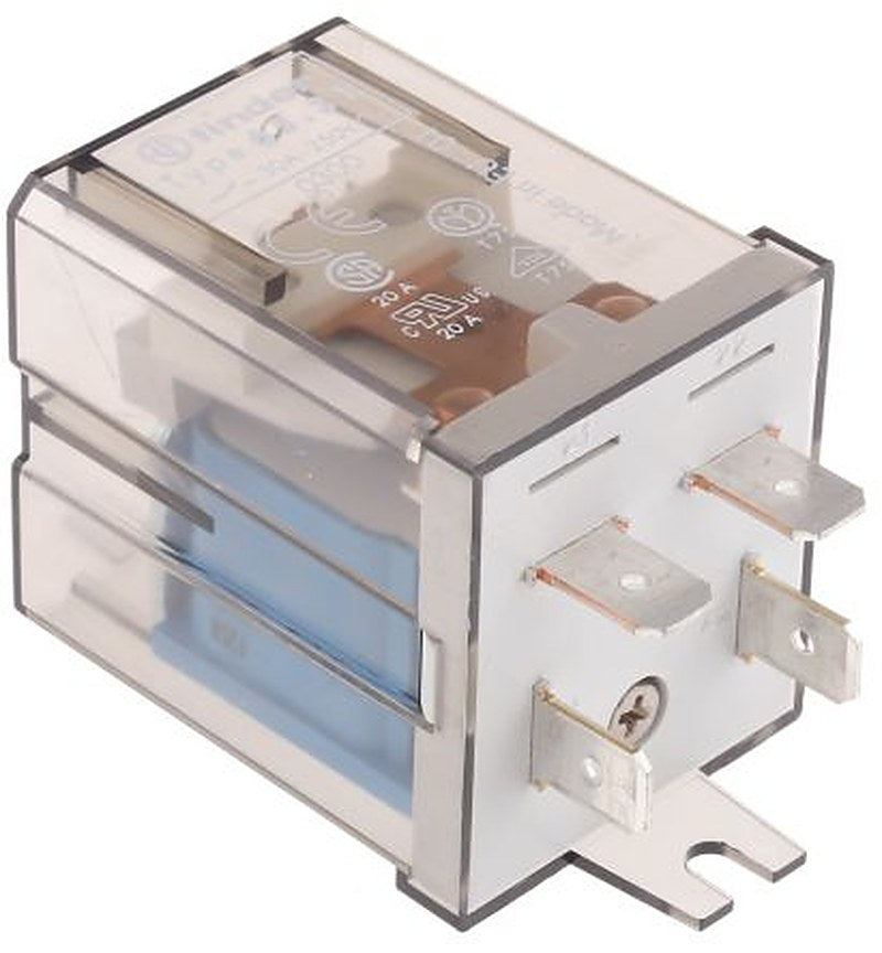 Finder 65 Series Series Power Relay, Flange Mount