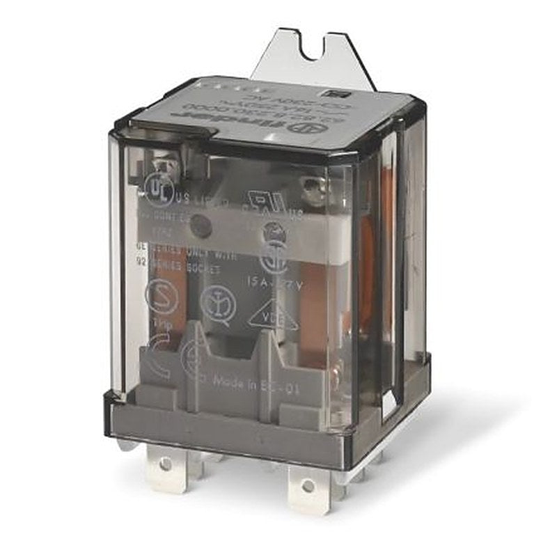 Finder Flange Power Relay, 110V Coil, 50A Switching Current, DPDT