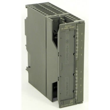 SIMATIC S7-300, Digital output SM 322, isolated, 8 DO (relay), 1x 20-pole, 24 V DC, 2 A or 230 V AC, 2A
