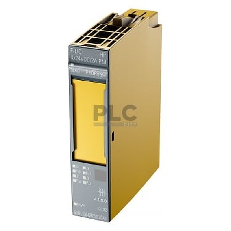 SIPLUS ET 200SP F-DQ 4x24VDC/2A PM HF based on 6ES7136-6DB00-0CA0 with conformal coating, -30…+60 °C, fail-safe digital outputs up to PL e (ISO 13849), up to SIL 3 (IEC 61508)