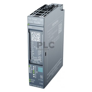 SIPLUS ET 200SP TM timer DIDQ 10x24V based on 6ES7138-6CG00-0BA0 with conformal coating, -40…+60 °C, time-controlled digital inputs and outputs 4 DI, 6 DQ with time stamp count, PWM, oversampling