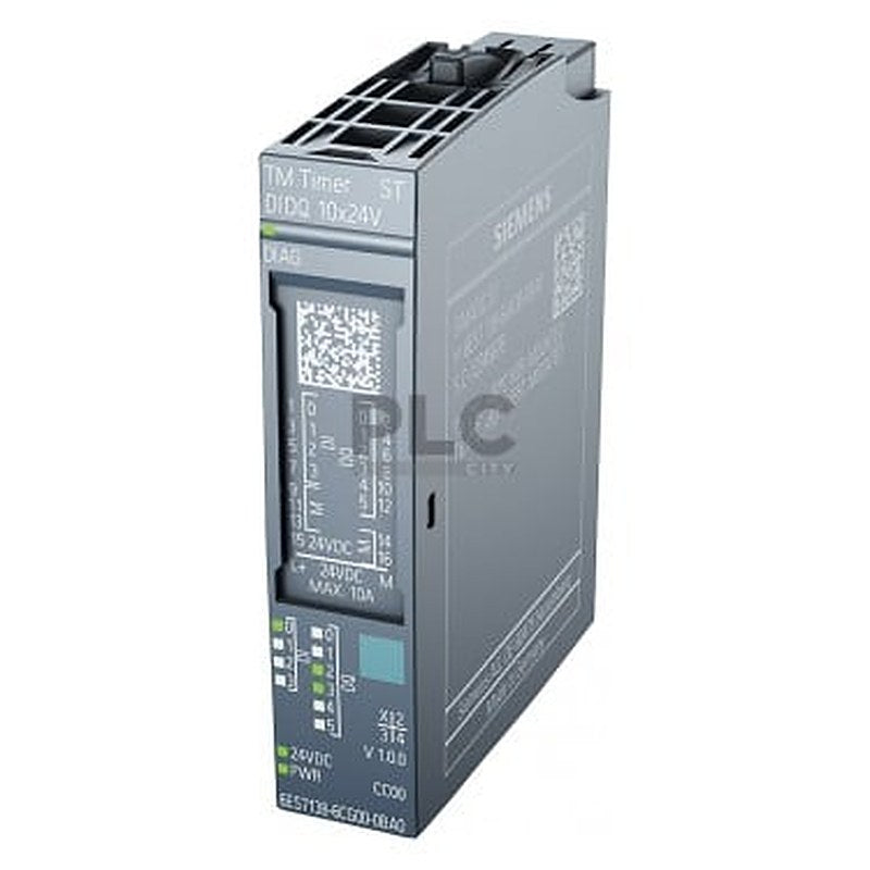 SIPLUS ET 200SP TM timer DIDQ 10x24V based on 6ES7138-6CG00-0BA0 with conformal coating, -40…+60 °C, time-controlled digital inputs and outputs 4 DI, 6 DQ with time stamp count, PWM, oversampling
