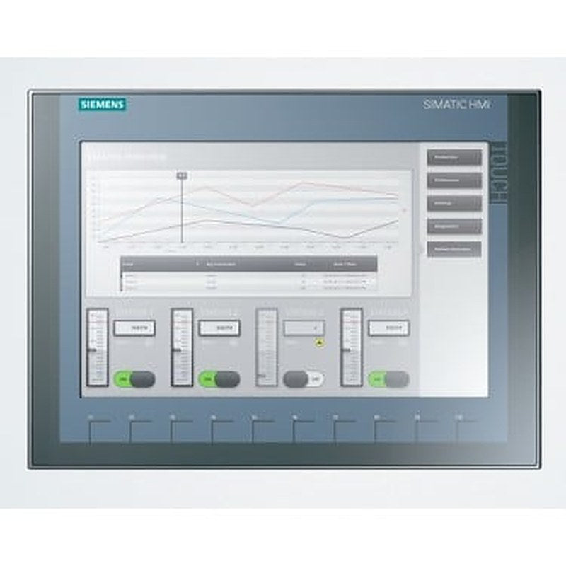 SIMATIC HMI, KTP1200 Basic DP, Basic Panel, Key/touch operation, 12" TFT display, 65536 colors, PROFIBUS interface, configurable as of WinCC Basic V13/ STEP 7 Basic V13, contains open-source software, which is provided free of charge see enclosed CD