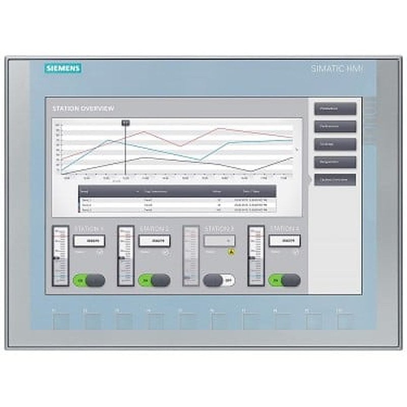 SIMATIC HMI, KTP1200 Basic, Basic Panel, Key/touch operation, 12" TFT display, 65536 colors, PROFINET interface, configurable from WinCC Basic V13/ STEP 7 Basic V13, contains open-source software, which is provided free of charge see enclosed CD