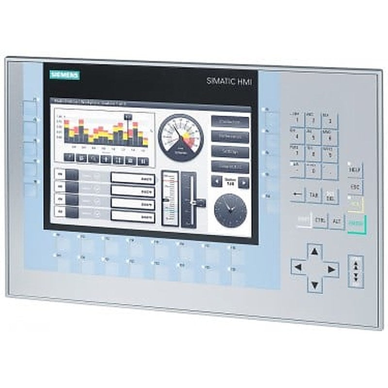 SIMATIC HMI KP900 Comfort, Comfort Panel, key operation, 9" widescreen TFT display, 16 million colors, PROFINET interface, MPI/PROFIBUS DP interface, 12 MB configuration memory, Windows CE 6.0, configurable from WinCC Comfort V11