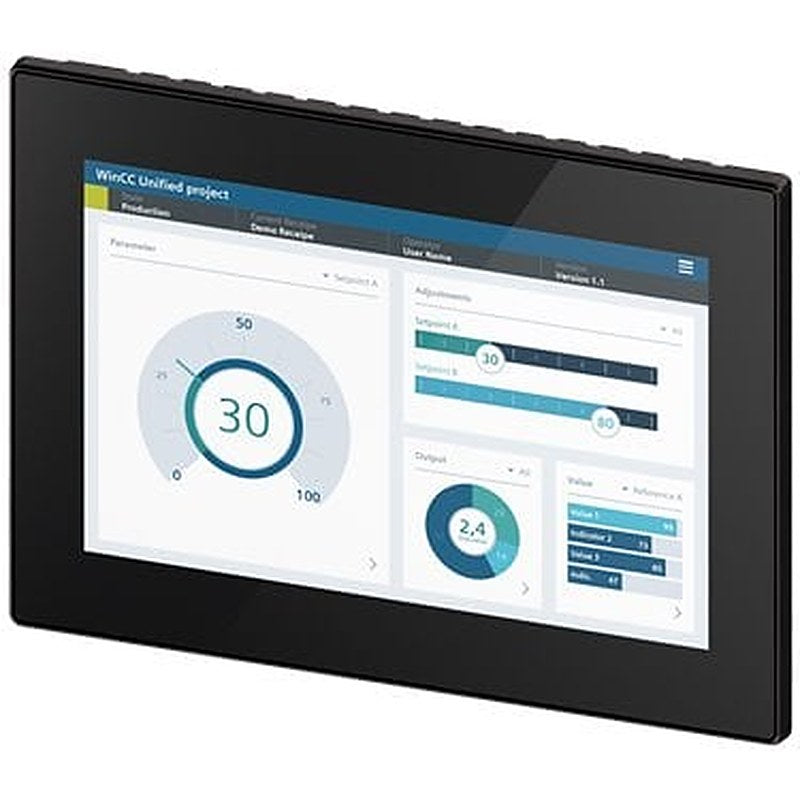 SIMATIC HMI MTP1200, Unified Comfort Panel, neutral, touch operation, 12.1" widescreen TFT display, 16 million colors, PROFINET interface, configurable from WinCC Unified Comfort V16, contains open-source software, which is provided free of charge See enclosed Blu-Ray