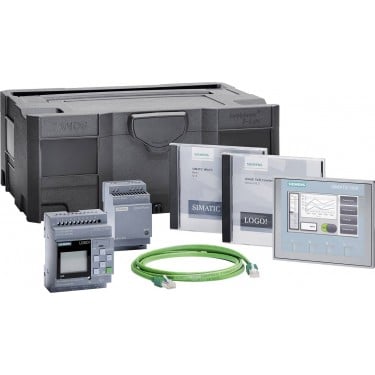 LOGO! + KTP400 BASIC STARTERKIT LOGO! 12/24RCE, HMI KTP400 BASIC, LOGO! POWER 24V 1.3A, LOGO! SOFT COMFORT V8, WINCC BASIC, INFOMATERIAL, IN SYSTAINER