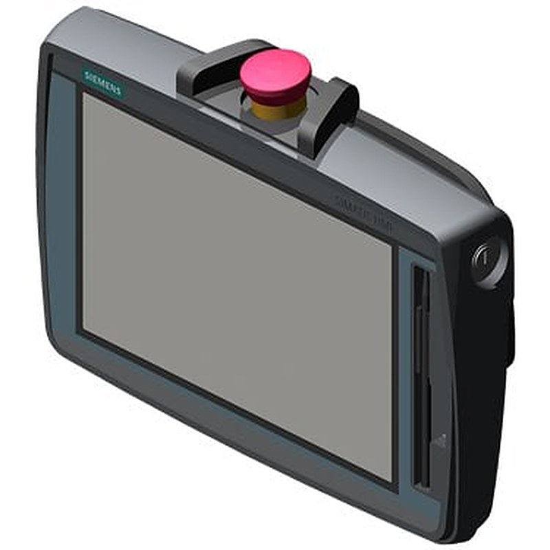 SIMATIC HMI TP1000F MOBILE 10.0" TFT display, 1280x800 pixels, 16 million colors, Touch operation, touch pen, 1x PROFINET/Industrial Ethernet interface, 1x multimedia card, 1x USB, key-operated switch, acknowledgement button, 1 emergency stop/stop button confiigurable from WinCC Comfort V14